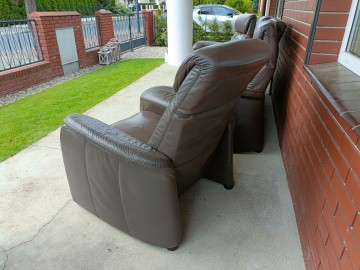 Sprzedam wypoczynek 3,1,1 ze skóry