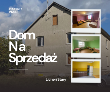 Licheń Stary &ndash; Dom Mieszkalny lub Pod Inwestycję