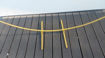 Stelaż złoty koło 200cm wynajem-Konin okolice