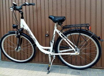Rower Miejski Damka Cyco kolor bialy