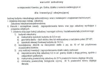 Działki budowlane Kawnice - 55 zł/m2