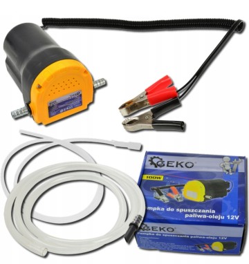 Przenosna pompka do spuszczania paliwa-oleju wody