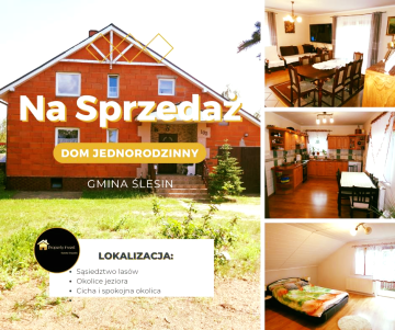 Okolice Ślesina &ndash; Dom Jednorodzinny