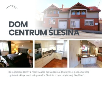 Wysokiej jakości dom w centrum Ślesina