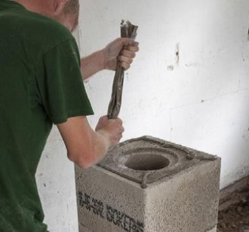 Kominy bez zmartwień z pumeksu wulkanicznego.