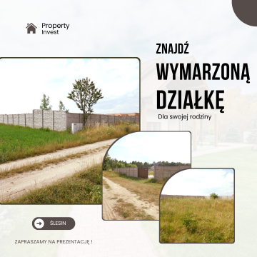 Gmina Ślesin &ndash; Działka Budowlana