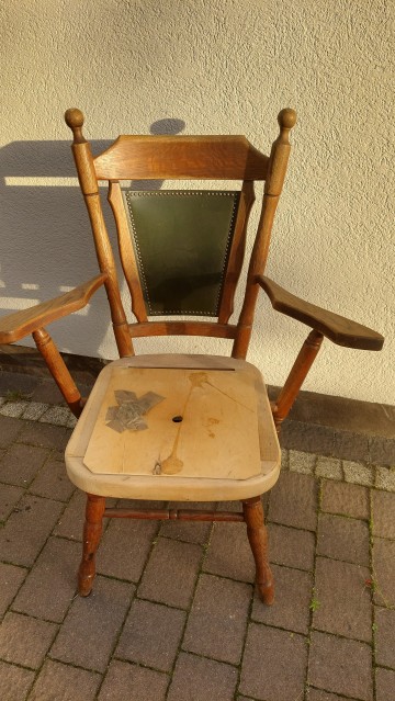 Krzesło Ludwik do renowacji