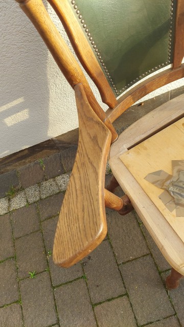 Krzesło Ludwik do renowacji