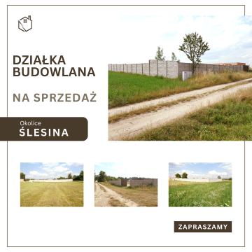 Gmina Ślesin &ndash; Działka Budowlana