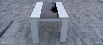 st&oacute;ł biały jadalnia/salon