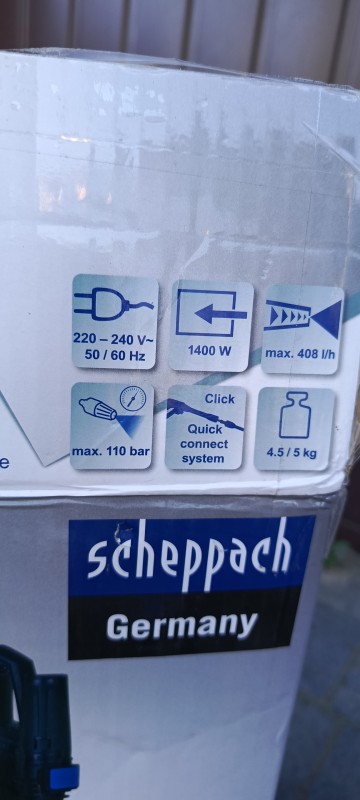 Nieużywana myjka ciśnieniowa