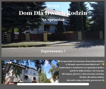 Ślesin dom w pobliżu centrum