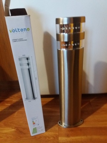 Lampa ogrodowa: słupek oświetleniowy 50cm VOLTENO MALTA