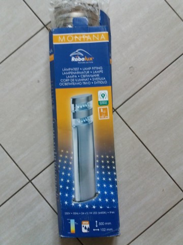 Lampa ogrodowa: słupek oświetleniowy 50cm VOLTENO MALTA