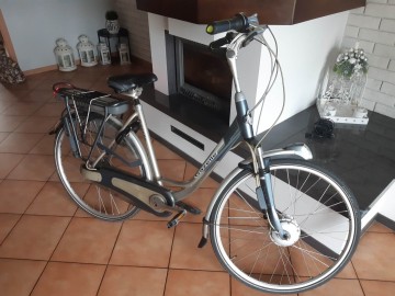 Używany rower holenderski elektryczny Gazelle