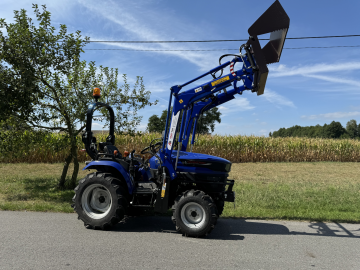 ładowacz czołowy do traktora ogrodniczego do mini ciągnika