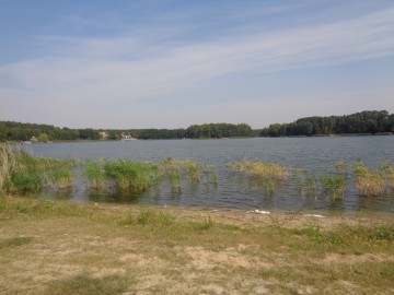 Jezioro Ślesińskie &ndash; Domki z bali, pierwsza linia brzegowa