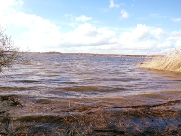 Jezioro Gopło &ndash; Działka z linią brzegową