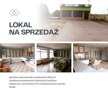 Okolice Ślesina/Skulska &ndash; Lokal Handlowo/Usługowy