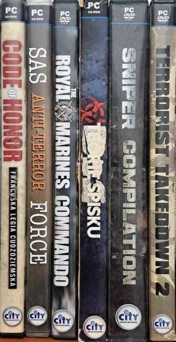 Gra na PC &ndash; 6 sztuk, First Personal Shooter, FPP