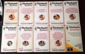 Harlequin Romance &ndash; r&oacute;żne, 10 książek