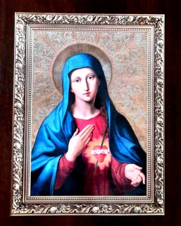 Obrazki religijne, do oprawienia w ramkę, antyramę – 5 sztuk