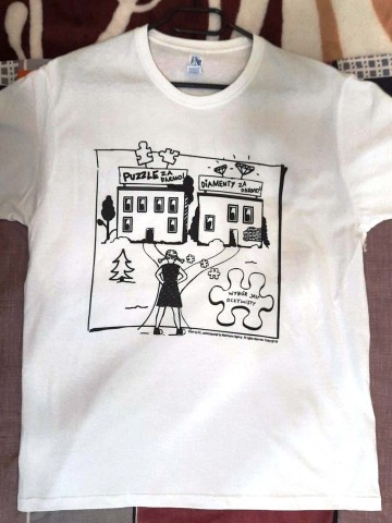 Nowy T-Shirt, JHK, koszulka – Motyw Puzzle, Historie Zośki