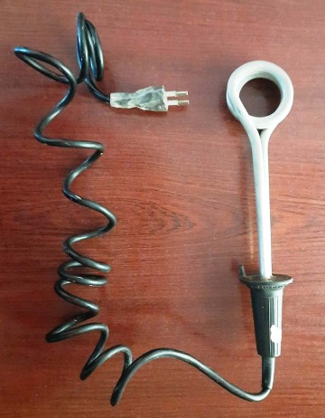 Grzałka do wody, duża – vintage design, retro, PRL