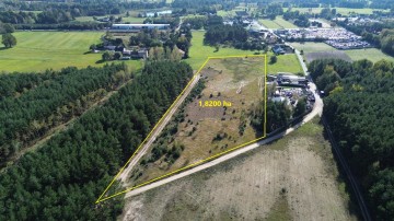 Działka inwestycyjna 1,82 ha - bez KOWR
