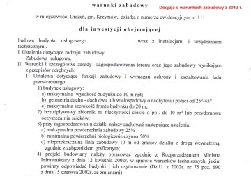 Działka inwestycyjna 1,82 ha - bez KOWR