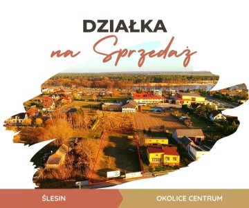 Ślesin &ndash; Działka mieszkaniowo/usługowa