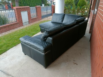 Sprzedam narożnik ze sk&oacute;ry