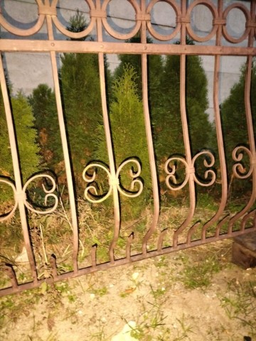 Barierka, poręcz kuta