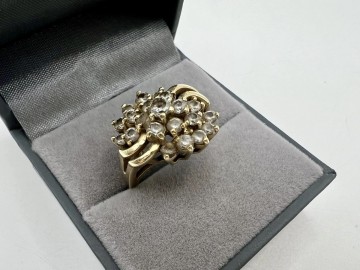 Złote pierścionki pr&oacute;ba 585