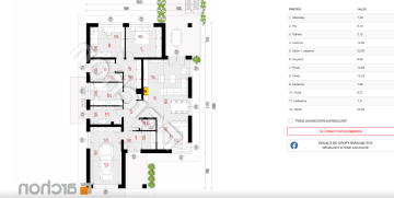 Dom parterowy Branno gm. Rzg&oacute;w + wykończenie pod klucz