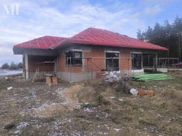 Dom parterowy Branno gm. Rzg&oacute;w + wykończenie pod klucz