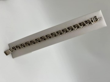 Srebrna bransoleta  Pr&oacute;ba 925  Waga: 33.26 g Centrum shop sk