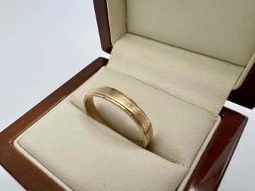 Złota obrączka  Pr&oacute;ba 585 Waga: 3.00 g Centrum shop skup-spr