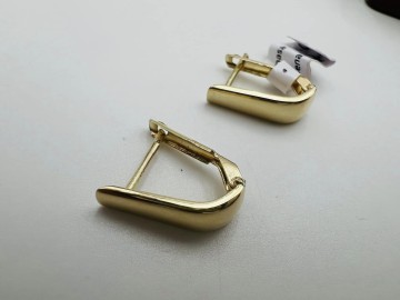 Złote kolczyki  Pr&oacute;ba 585  Waga: 1.45 g Centrum shop skup-sp