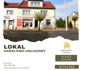 Ślesin - Lokal handlowo-usługowy  &ndash; przy Rynku