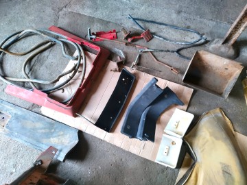 Części kabina CASE IH 845 XL * dach - drzwi - wyposażenie