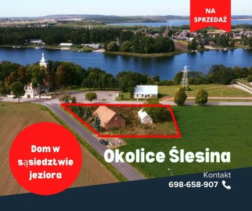 Gmina Ślesin &ndash; Dom w sąsiedztwie jeziora