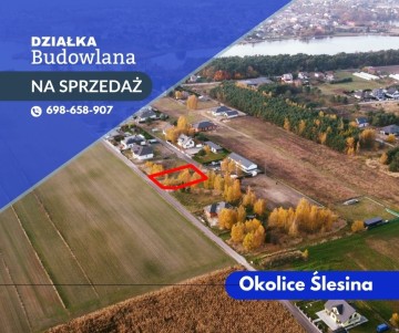 Ślesin &ndash; Działka w sąsiedztwie jeziora