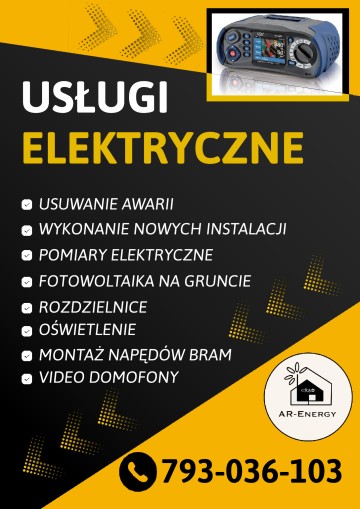 Usługi elektryczne automatyka- elektryk
