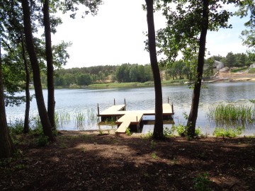 Działka z linią brzegową - Jezioro Ślesińskie