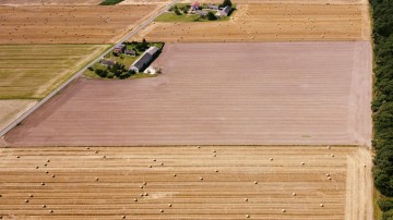 Okolice Ślesina &ndash; Dom z zabudowaniami gospodarczymi