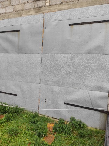 Drzwi garażowe drewniane 4x3.2