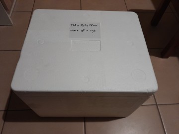 Pojemnik termoizolacyjny duży 39,5x33,5x28cm