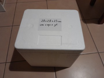 Pojemnik termoizolacyjny 28x28x23cm