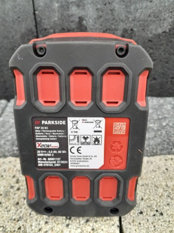 Akumulatorowa szlifierka kątowa PWSA 20-Li D4